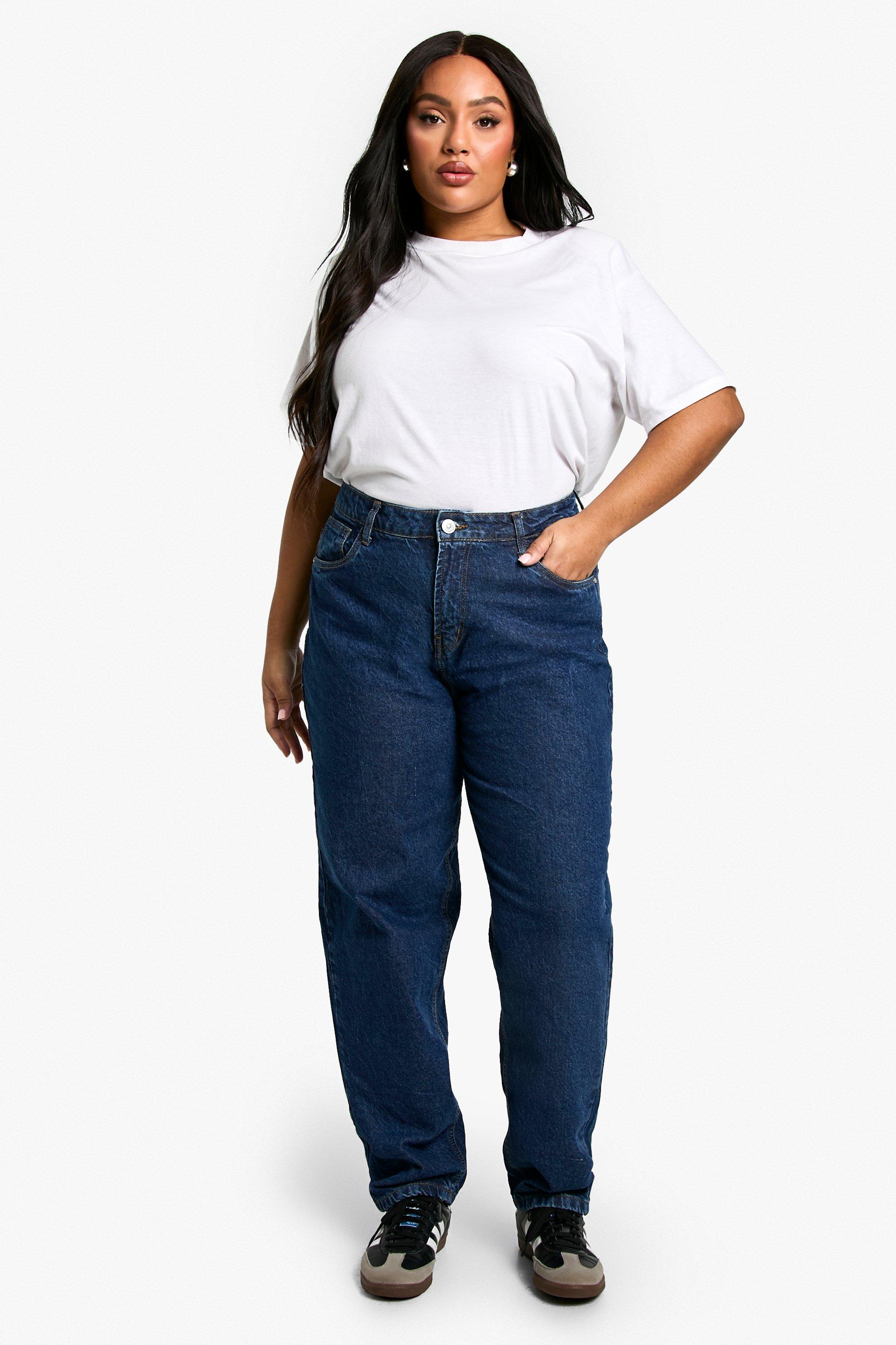 High rise plus sales jeans